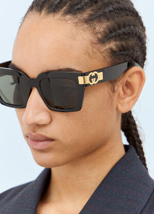 Bottega Veneta Cat Eye Sunglasses Brown bos0259003