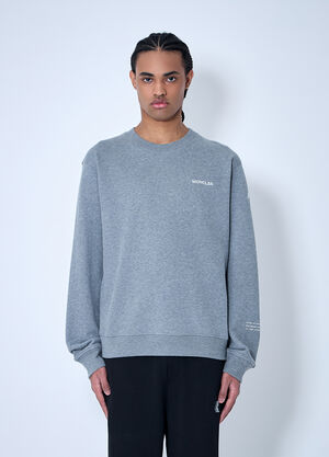 Moncler x FRGMT Hiroshi Fujiwara Logo Motif Sweatshirt Grey mfr0160058