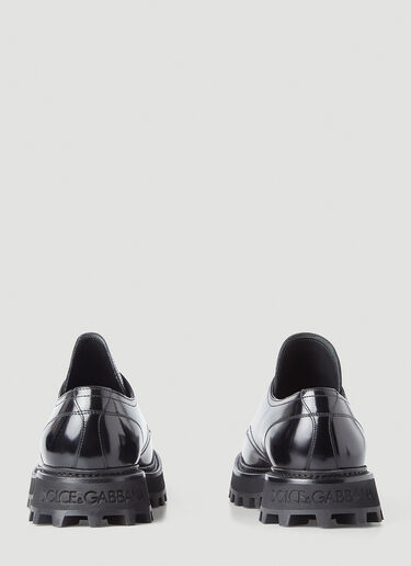 Dolce & Gabbana Track 鞋底德比鞋 黑色 dol0145031