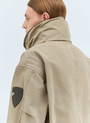 Burberry Detachable Warmer Cotton Parka Beige bur0158005