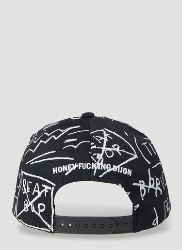 Honey Fucking Dijon Basquiat 棒球帽 黑色 hdj0352013