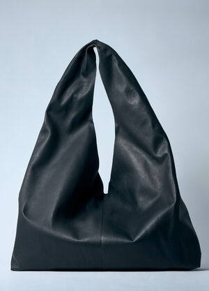 The Row New Bindle Leather Shoulder Bag Black row0260029