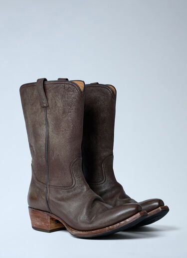 Sienna Cowboy Boots Prada Sienna Cowboy Boots Brown pra0162014