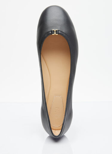 Chloé Marcie Ballerina Flats Black chl0255030