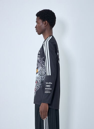 Y-3 MERCEDES Graphic Long Sleeve Jersey Black yyy0364067