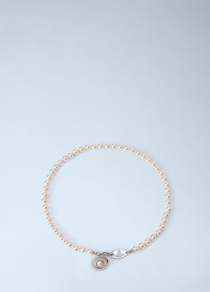 Vivienne Westwood Simonetta Pearl Necklace Silver vvw0366059