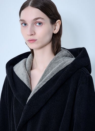 Rick Owens Beach Robe Bathrobe Black ric0263080