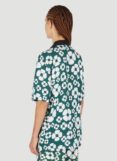Marni x Carhartt Floral Print Shirt Green mca0250001