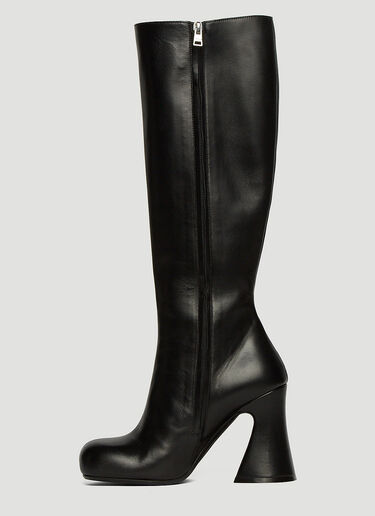 Marni Knee High Boots Black mni0249032