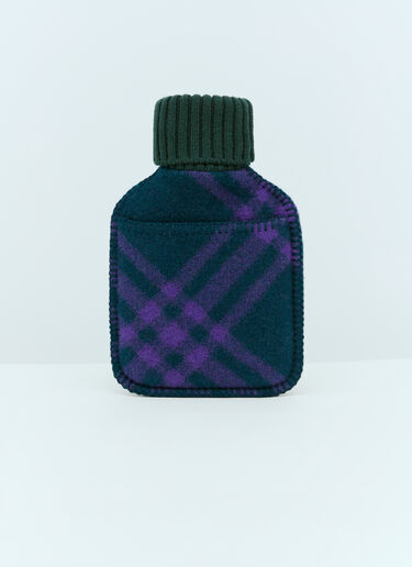Burberry Wool Check Hot Water Bottle Purple bur0254009