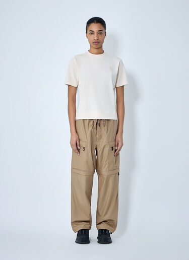 Set of Three Cotton Jersey T-Shirts Moncler Grenoble Set of Three Cotton Jersey T-Shirts Beige mog0264008