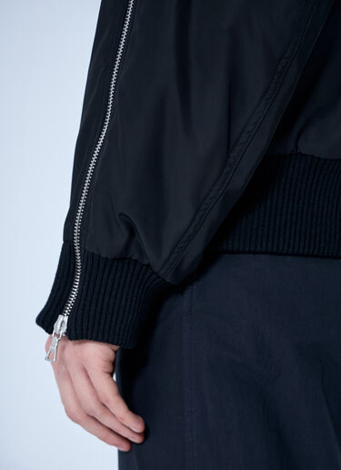 Dries Van Noten 尼龙飞行员夹克  黑色 dvn0160003