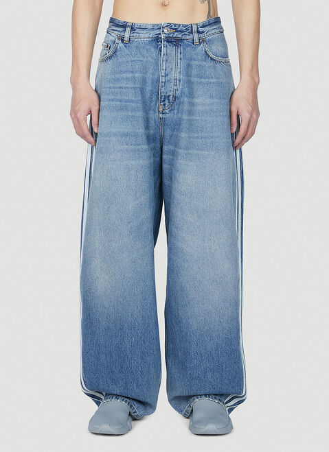 Balenciaga x adidas Baggy Jeans 다크 그린 axb0151021