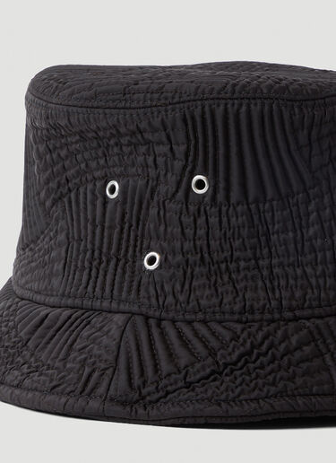 Bottega Veneta 퀼트 버킷 햇 블랙 bov0149025