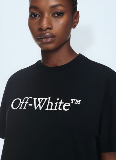 Off-White Big Logo Bookish T-Shirt Black ofw0260004