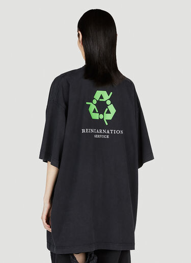 VETEMENTS 슬로건 티셔츠 블랙 vet0254021