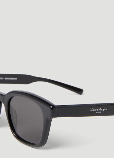 Gentle Monster x Maison Margiela MM006 Sunglasses Black gtm0352005