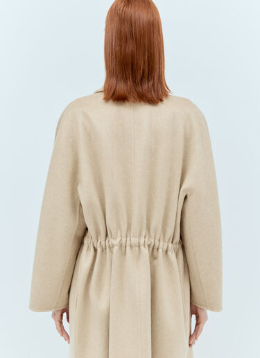 Max Mara Oversized Cashmere Coat Beige max0255014