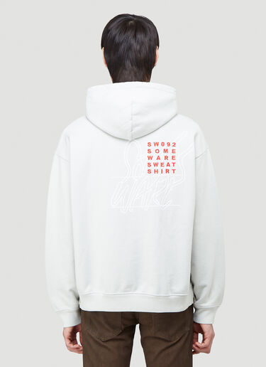 New Logo Hooded Sweatshirt Someware New Logo Hooded Sweatshirt Grey smw0140006