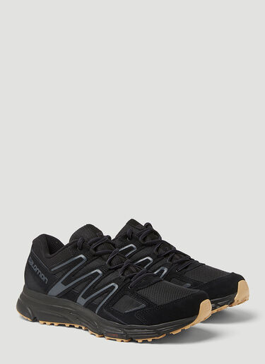 Salomon X-Mission 4 Suede Sneakers Black sal0348049