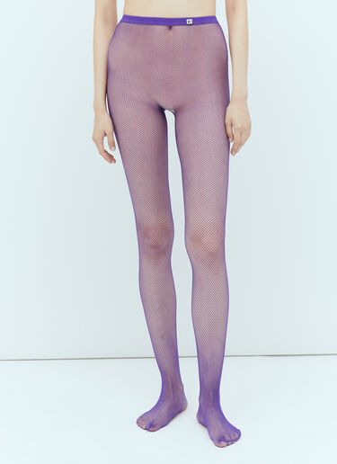 Gucci Mesh Tights Purple guc0254041