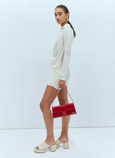Jacquemus Robe La Bahia en Jersey Crème jac0254016