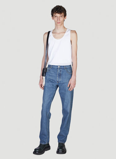 Bottega Veneta Ribbed Tank Top White bov0150010