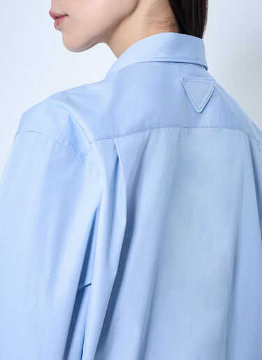 Prada Button-Down Shirt Blue pra0260063