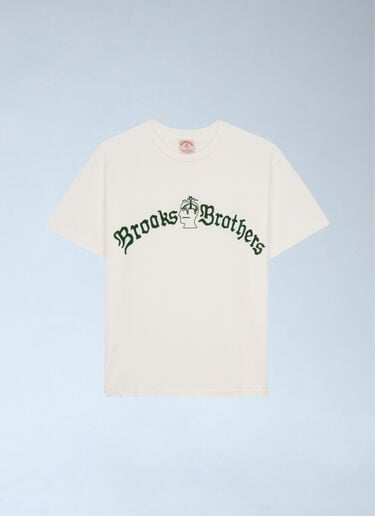 California Tubular T-Shirt Brain Dead x Brooks Brothers California Tubular T-Shirt White brb0162017