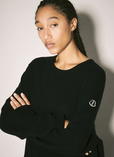 Moncler x Rick Owens Jumbo Crewneck Sweater Black mcs0358017