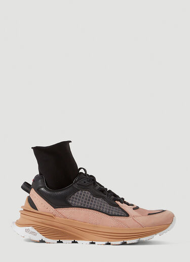 Moncler Lite Runner Sock Sneakers Pink mon0249037