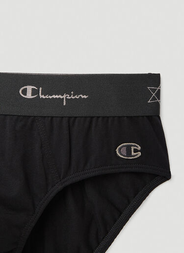 Rick Owens x Champion Logo Briefs Black roc0153010