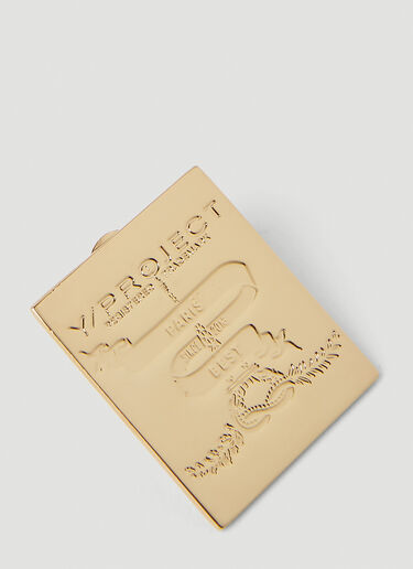 Mini Paris' Best Earrings Y/Project Mini Paris' Best Earrings Gold ypr0252003