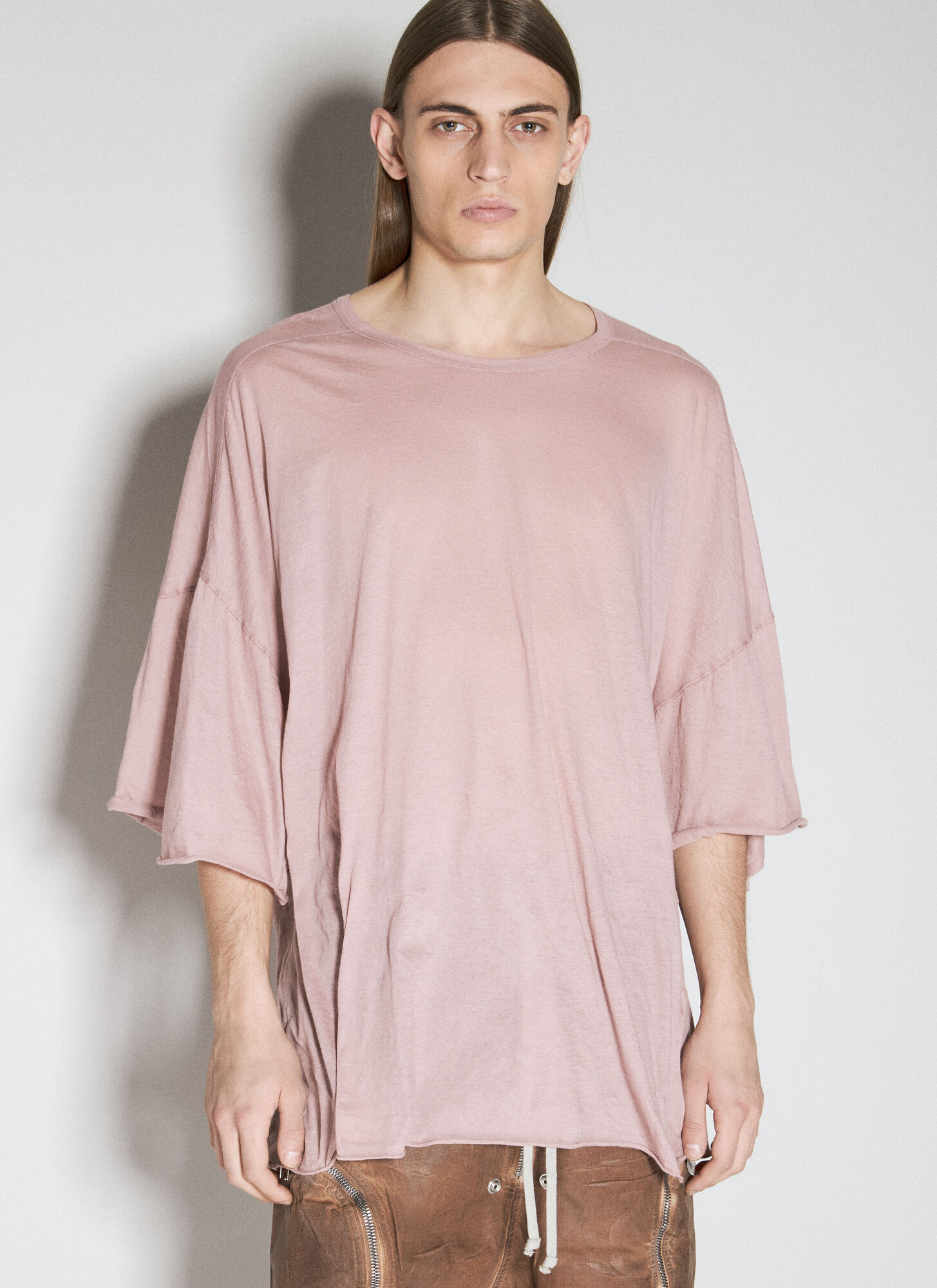 Shop Rick Owens Tommy T-shirt In Pink