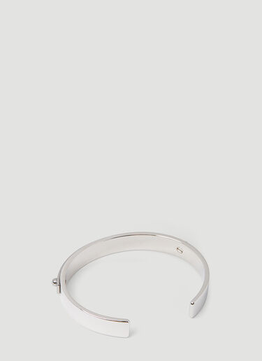 Dolce & Gabbana Engraved Logo Bracelet Silver dol0153017