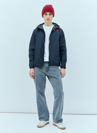 Comme Des Garçons PLAY x K-WAY 防风夹克  蓝色 cpl0355001