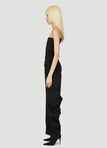 Dolce & Gabbana 束胸拼接连衣裤 黑色 dol0252001