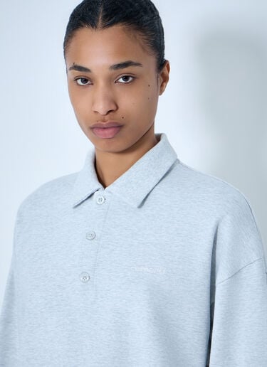 Carhartt WIP W' Brenta Polo Sweatshirt Grey wip0264001