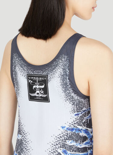 Y/Project Whisker Print Tank Top Grey ypr0254025