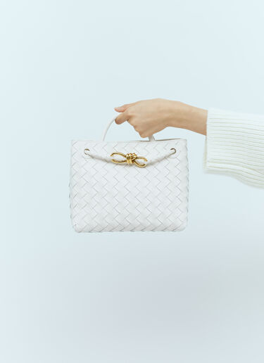スモール アンディアーモ ハンドバッグ Bottega Veneta スモール アンディアーモ ハンドバッグ ホワイト bov0255073