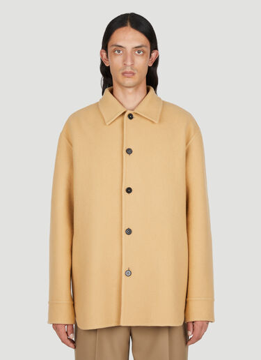 Jil Sander Wool Jacket Camel jil0153010