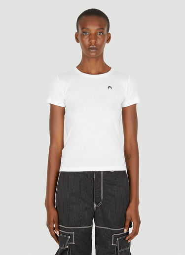 Marine Serre Mini Fit T-Shirt White mrs0252019
