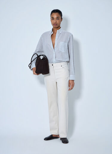 LN-CC® - The Row: Dalan Shirt - Grey The Row Dalan Shirt Grey row0265015