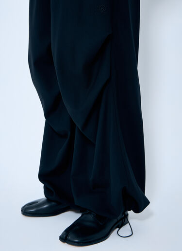 MM6 Maison Margiela Tapered Wool Pants Black mmm0159007