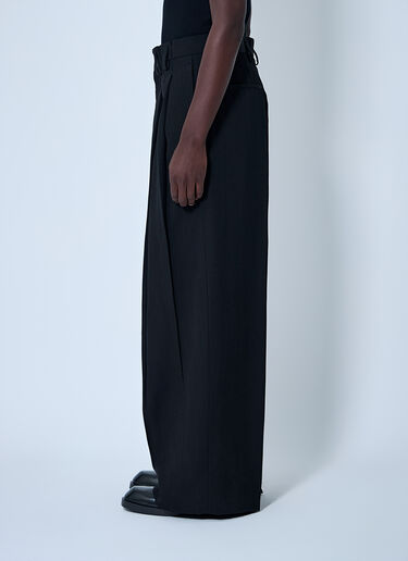 Jil Sander テーラードウールパンツ ブラック jil0160005