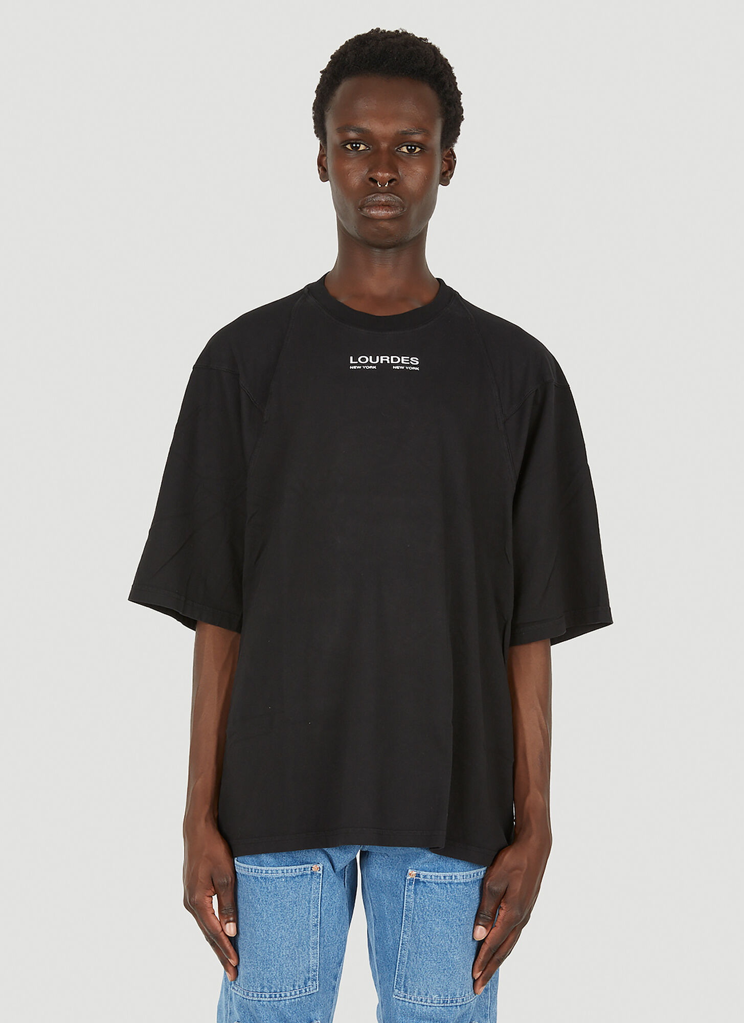 Lourdes Logo Pr In Black