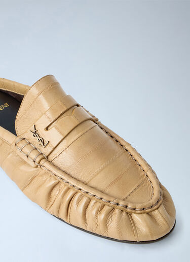 LN-CC® - Saint Laurent: Le Loafers Mules - Beige Saint Laurent Le Loafers Mules Beige sla0263039