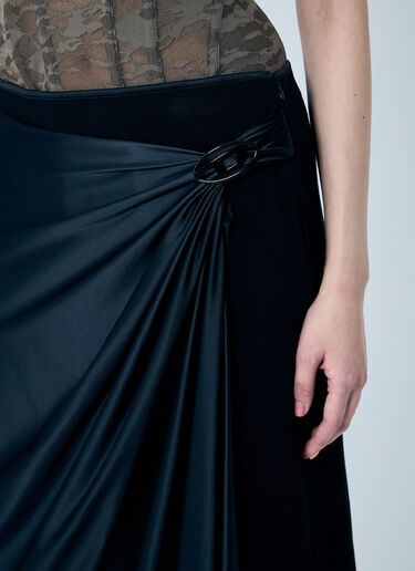 Diesel O-Silv Midi Skirt Black dsl0259007