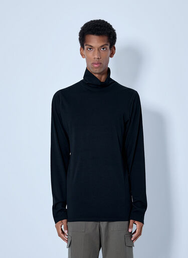 LN-CC® - RIER: Polar Jersey Turtleneck - Black RIER Polar Jersey Turtleneck Black rrr0165016