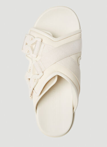 Bottega Veneta 搭扣凉鞋 乳白色 bov0153018